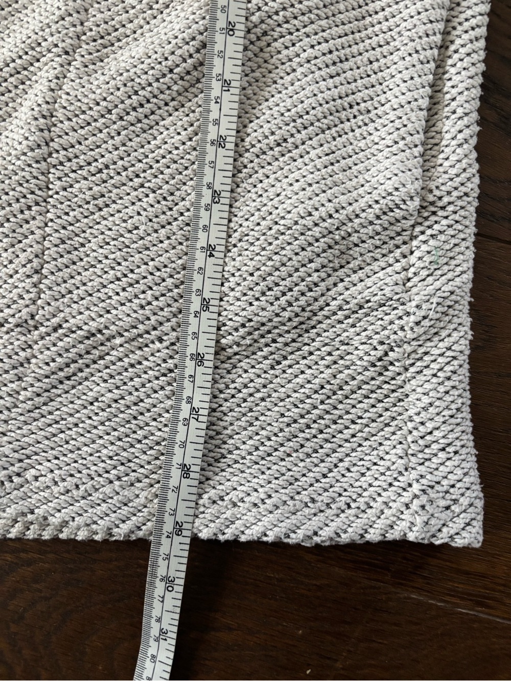 OAK + FORT Textured Open-Front Cardigan Light Gray - Picture 16 of 16